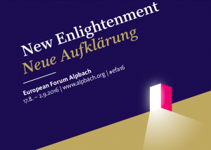 new enlightenment - alpbach